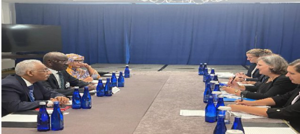 Le ministre des Affaires étrangères rencontre la sous-secrétaire d’État américaine aux Affaires politiques Le ministre des Affaires étrangères rencontre la sous-secrétaire d’État américaine aux Affaires politiques