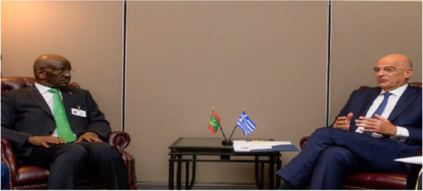 Le ministre des Affaires étrangères fait le point sur les relations bilatérales avec son homologue grec