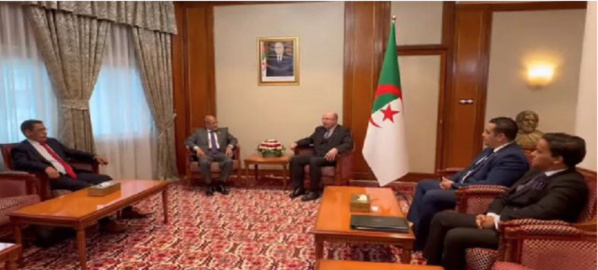 Le Premier ministre algérien reçoit en audience le ministre des pêches