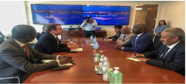 Le ministre des Affaires étrangère se réunit avec l’Administrateur Directeur général du Programme des Nations Unies pour le Développement