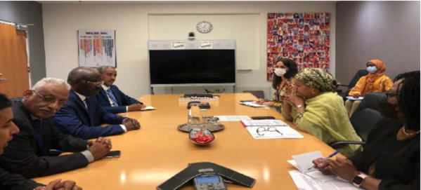 Le ministre des Affaires étrangères s’entretient avec la secrétaire générale adjointe des Nations Unies Le ministre des Affaires étrangères s’entretient avec la secrétaire générale adjointe des Nations Unies