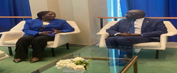 Le ministre des Affaires étrangères rencontre son homologue ivoirienne à New York