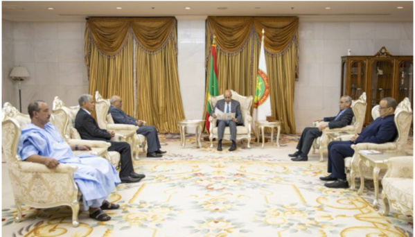 Le Président de la République reçoit un message écrit du Président de la République Arabe Sahraouie
