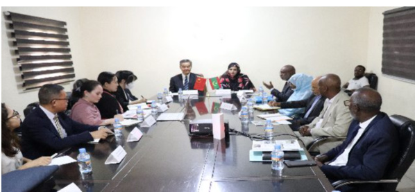 La ministre de l’Action sociale rencontre une mission médicale chinoise La ministre de l’Action sociale rencontre une mission médicale chinoise