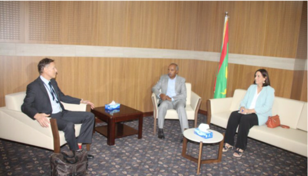 Le président de l’Assemblée nationale reçoit l’ambassadeur, chef de la délégation de l’Union européenne Le président de l’Assemblée nationale reçoit l’ambassadeur, chef de la délégation de l’Union européenne