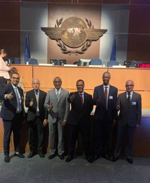 Le ministère des Affaires étrangères salue les efforts entrepris pour que la Mauritanie acquière le statut de membre de L’Organisation de l’aviation civile internationale Le ministère des Affaires étrangères salue les efforts entrepris pour que la Mauritanie acquière le statut de membre de L’Organisation de l’aviation civile internationale