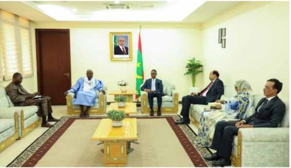 Le Premier ministre reçoit le ministre délégué malien en charge de l’Elevage et de la Pêche