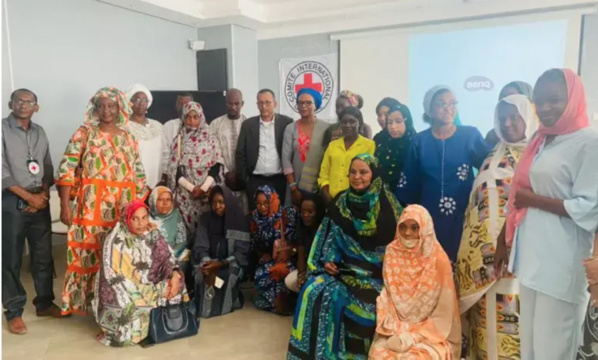 Rencontre entre le CICR et des femmes leaders et religieuses autour de la sensibilisation sur leurs activités en Mauritanie