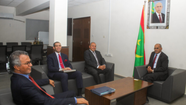 Le ministre de l’Equipement s’entretient avec l’ambassadeur d’Egypte