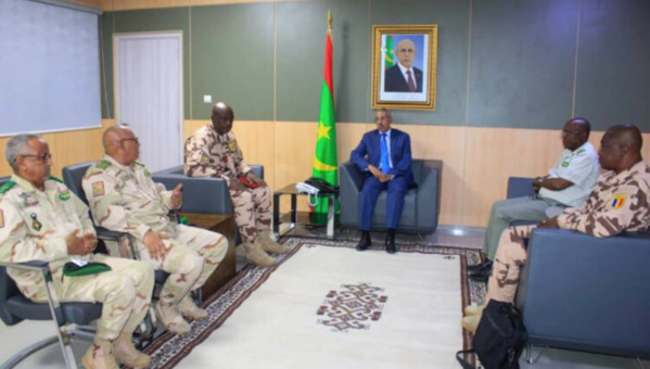 Le ministre de la Défense nationale reçoit le commandant de la force conjointe du G5 Sahel Le ministre de la Défense nationale reçoit le commandant de la force conjointe du G5 Sahel