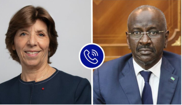 Le ministre des Affaires étrangères reçoit un appel téléphonique de son homologue française Le ministre des Affaires étrangères reçoit un appel téléphonique de son homologue française