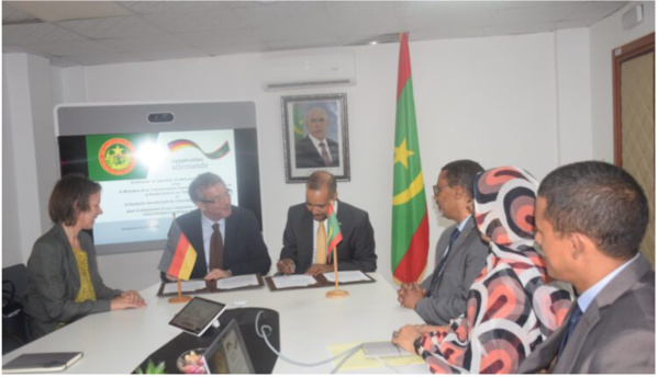 Signature d’un mémorandum d’entente entre le ministère de la Transition numérique et la GIZ