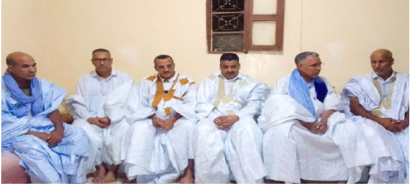 Au nom du Président de la République, le wali de Dakhlet Nouadhibou présente les condoléances à la famille du défunt Nami Ould Bouceif