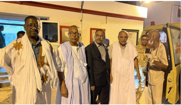 Sur hautes instructions du Président de la République, évacuation à Nouakchott et prise en charge aux frais de l’État d’une famille victime d’un tragique accident Sur hautes instructions du Président de la République, évacuation à Nouakchott et prise en charge aux frais de l’État d’une famille victime d’un tragique accident