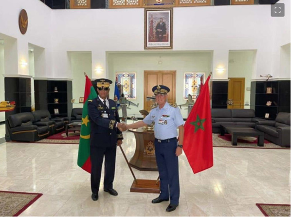 Défense : Après l’Algérie, le chef de l’armée de l’air de la Mauritanie se rend au Maroc Défense : Après l’Algérie, le chef de l’armée de l’air de la Mauritanie se rend au Maroc