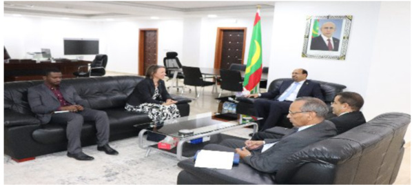 Le ministre de l’Elevage s’entretien avec l’ambassadrice allemande Le ministre de l’Elevage s’entretien avec l’ambassadrice allemande