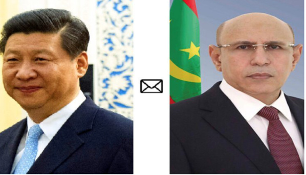 Le Président de la République rend hommage au niveau des relations historiques entre la Mauritanie et la République Populaire de Chine Le Président de la République rend hommage au niveau des relations historiques entre la Mauritanie et la République Populaire de Chine