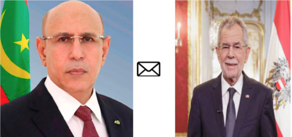 Le Président de la République adresse un message de félicitation à son homologue autrichien