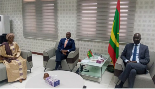 Le ministre des Affaires économiques reçoit le représentant du PNUD Le ministre des Affaires économiques reçoit le représentant du PNUD