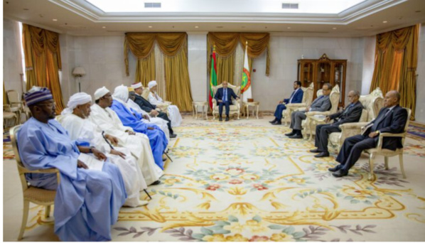 Le Président de la République reçoit les invités de la XXXVe Conférence Internationale sur la Biographie du Prophète (PSL) Le Président de la République reçoit les invités de la XXXVe Conférence Internationale sur la Biographie du Prophète (PSL)