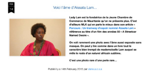 Questions à Aïssata Lam à propos de son « diplôme » de Harvard et les 13 millions détournés de la Banque Mondiale au nom de l’APIM Questions à Aïssata Lam à propos de son « diplôme » de Harvard et les 13 millions détournés de la Banque Mondiale au nom de l’APIM