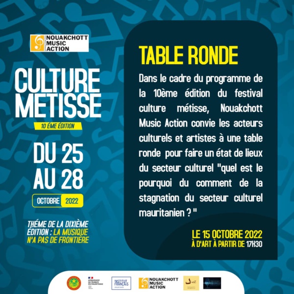 Communiqué : ​Festival Culture Métisse