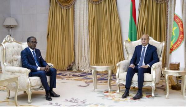 Le Président de la République reçoit l’envoyé spécial de l’UE pour le Sahel Le Président de la République reçoit l’envoyé spécial de l’UE pour le Sahel