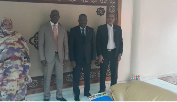 Le ministre de la Culture reçoit le représentant résident du PNUD Le ministre de la Culture reçoit le représentant résident du PNUD