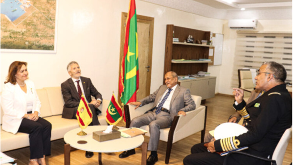 Le ministre des Pêches s’entretient avec le ministre espagnol de l’intérieur Le ministre des Pêches s’entretient avec le ministre espagnol de l’intérieur