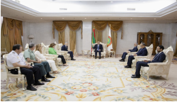 Le Président de la République reçoit le ministre espagnol de l’intérieur Le Président de la République reçoit le ministre espagnol de l’intérieur