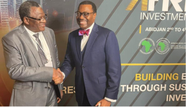 Le président de la Zone franche de Nouadhibou rencontre le président de la BAD Le président de la Zone franche de Nouadhibou rencontre le président de la BAD