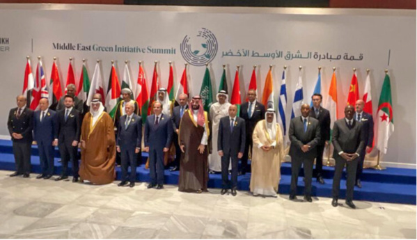 Le Président de la République : « L’initiative Moyen Orient Vert traduit l’engagement et le leadership de l’Arabie Saoudite pour un monde plus durable » Le Président de la République : « L’initiative Moyen Orient Vert traduit l’engagement et le leadership de l’Arabie Saoudite pour un monde plus durable »