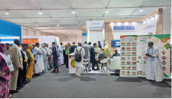 Le Président de la République visite le pavillon mauritanien à la COP 27 Le Président de la République visite le pavillon mauritanien à la COP 27