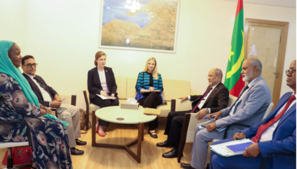 Le ministre des Pêches s’entretient avec l’ambassadrice des USA Le ministre des Pêches s’entretient avec l’ambassadrice des USA