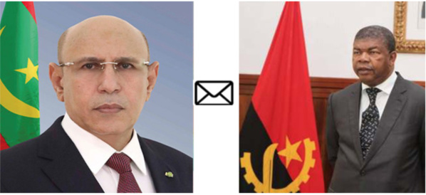 Le Président de la République félicite son homologue angolais Nouakchott Le Président de la République félicite son homologue angolais Nouakchott