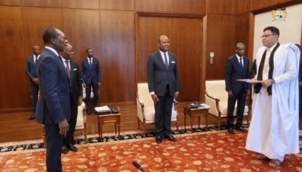 L’ambassadeur de Mauritanie au Bénin présente ses lettres de créance