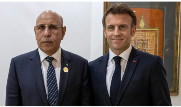 Le Président de la République s’entretient avec son homologue français Le Président de la République s’entretient avec son homologue français