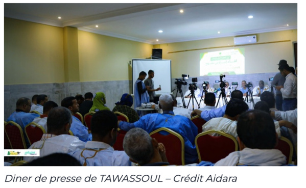 Plus de 130.000 militants ! Bilan de la campagne d’adhésion du parti Tawassoul présenté au cour d’un dîner de presse