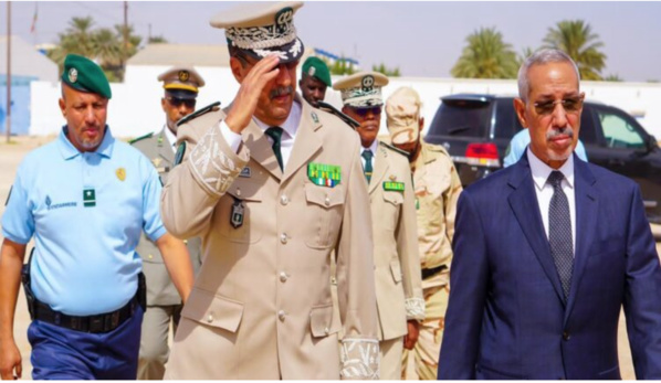 Le ministre de la Défense nationale inaugure des bâtiments à l’Etat-Major de la Gendarmerie nationale