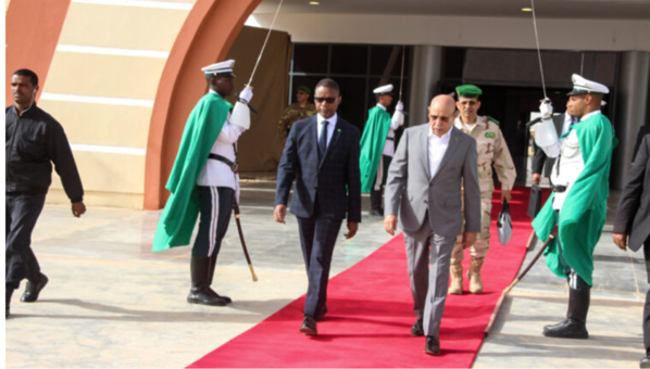 Départ du Président de la République pour Tidjikja Départ du Président de la République pour Tidjikja