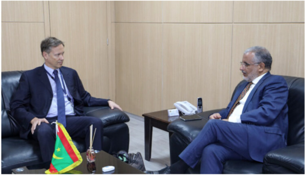 Le délégué général de TAAZOUR s’entretient avec l’ambassadeur de l’UE Le délégué général de TAAZOUR s’entretient avec l’ambassadeur de l’UE