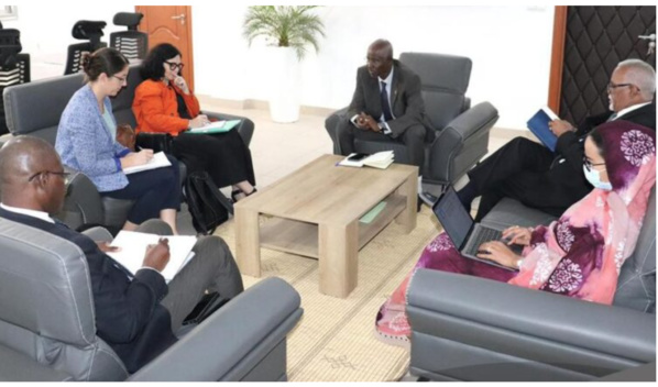 Le ministre de l’Emploi reçoit ne délégation de l’AFD Le ministre de l’Emploi reçoit ne délégation de l’AFD