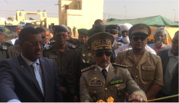 Inauguration du nouveau siège du sous groupement régional de la garde nationale à Rosso Inauguration du nouveau siège du sous groupement régional de la garde nationale à Rosso
