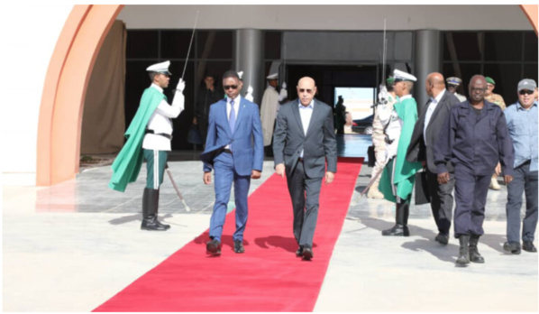 Le Président de la République se rend au Gorgol Le Président de la République se rend au Gorgol