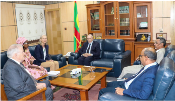 Le ministre de la Justice reçoit des diplomates allemands Le ministre de la Justice reçoit des diplomates allemands