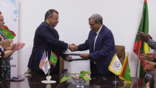 Convention de partenariat  entre State Mauritania-Business Council (USMRBC)/CCIAM