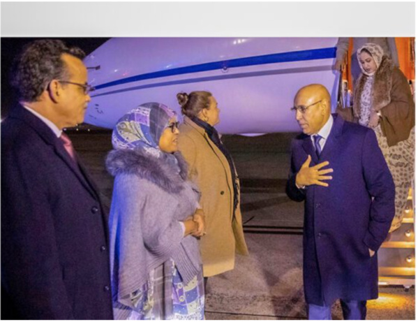 Arrivée du Président de la République à Washington