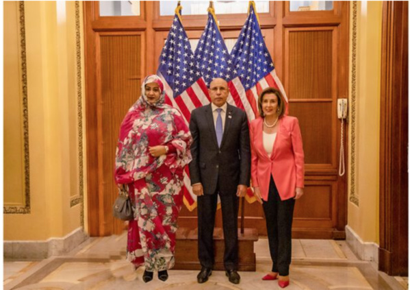 La présidente de la Chambre des représentants américaine organise un dîner en l’honneur du président de la République La présidente de la Chambre des représentants américaine organise un dîner en l’honneur du président de la République