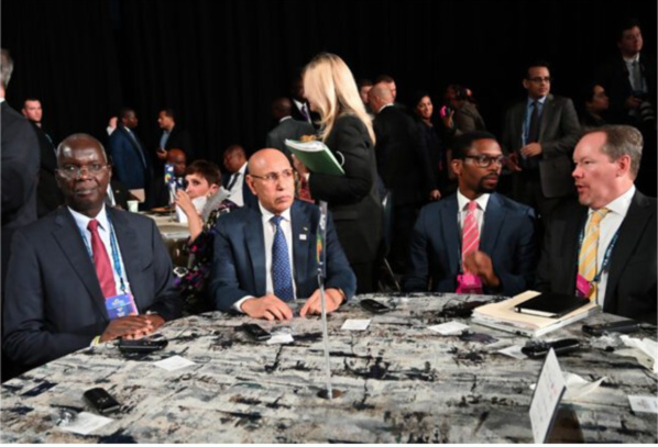 Le Président de la République assiste à la cérémonie d’ouverture du forum des affaires : Etats-Unis d’Amérique-Afrique
