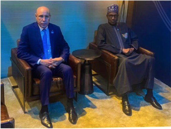 Le Président de la République s’entretient avec son homologue du Nigéria